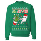 Ugly Christmas Sweater   6 7 Six Seven   Funny Xmas Sweater