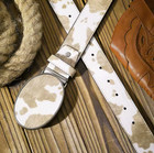 A Casual And Retro Belt  A Waist Accessory For Western-style Clothing  Metal Buc