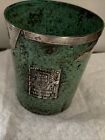 Peruvian Style 925 Sterling Silver copper Inka Mayan Aztec Vessel Cup