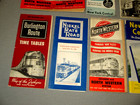 1940-50-railroad Train Timetables   Ephemera-zephyr burlington nyc npr Lot