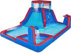 Sunny   Fun Four Corner Inflatable Water Slide Park