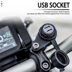 Motorcycle Dual Usb Charger Socket For Yamaha Mt09 Mt07 Ubs Quick Charge Adapter