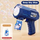 Fully Automatic Bubble Gun Rocket Bubble Machine Blower Kids Toy With Bubble 