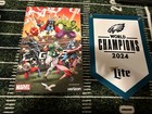 Philadelphia Eagles 2024 Championship Banner Marvel Jalen Hurts Poster Combo Sga