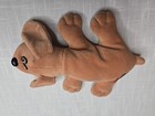 Vtg 1985 Tonka Pound Puppies Newborns Brown Dog 9  Stuffed Animal Plush Toy