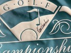 Ken Venturi Signed Flag Us Open Champ Masters Auto Coa Pga Golf