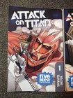 Set Of 3 Attack On Titan Books  Volumes 1-3 Manga By Hajime Isayama Books