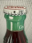 Vintage Coca-cola Bottle Donasco Metal Tin Thermometer Sign 16 5    X 4 75    Works