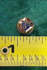 Vintage Knights Of Columbus Screw Back Gold Tone Lapel Pin - 1960s