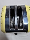 Dualit Toaster 2 Slice Canary Yellow Made In England Euc Works Cool  20298  ls 