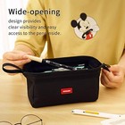  Multifunctional Pencil Pen Marker Case Pouch Bag Holder Small Cute Black
