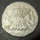 Certificate Authenticity 1628 Dutch Colonial New York Silver Lion Half Dime Over