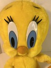 Vtg Tweety Bird Looney Tunes Plush Warner Bros Play By Play 15    1997 Stuffed Toy