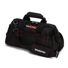 Workpro 16  Zipper Wide Mouth Tool Storage Bag Case Large Capacity W 21 Pockets