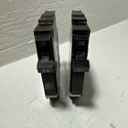  lot Of 2  Ge Thqp120 20 Amp 1 Pole Circuit Breaker 20a 1p Q-line Thin Half Size