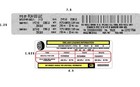 Fca Jeep Chrysler Dodge Decal Mfg Sticker Id Label Tire Information Vin  Usa 3m
