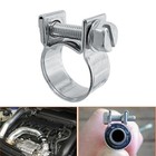 30 Pcs 1 4  5 16  3 8  Fuel Injection Gas Line Hose Clamps Clip Pipe Clamp