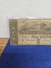 1864  5 Confederate States Of America Note  t-69 
