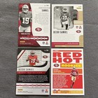 Deebo Samuel Rookie Card Lot X4 - 2019 Donruss  Absolute  Prizm Football 49ers