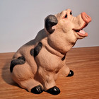Vintage 1996 Sam Electronics Door Greeting Pig Motion Sensor Works See Video