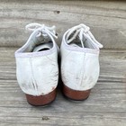 Kids Youth White Lace-up Clogging Dance Shoes Size 5