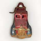 Antique 1920   s Cast Iron Truck  Tow Truck Original Paint Arcade 7 1 2    Long Rare