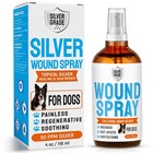 Dog Wound Spray For Hot Spots  Bites  Burns   Itch Relief - 4 Oz Safe For All Br