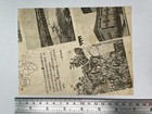 Original Resist Imperialism Angry Parade Flag  Vietnam War  Era Art Sheet 1960s