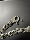 Men s Vintage Silver  Bracelet  Minimal Use  Unique Patina  Authentic American