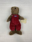 Boyds Bears Christopher Bear Vintage 1996 With Tag In Corduroy Bearwear Overalls