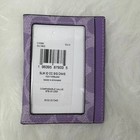 Coach Slim Id Card Case In Signature Canvas Cz286 In Silver iris