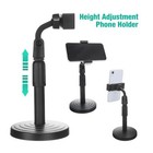 Adjustable Tripod Desktop Stand Desk Holder Selfie Stick Mount For Cell Phone