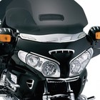Chrome Windshield Trim   Light Fit For Honda Goldwing Gl1800 2001-2017 F6b 13-17