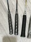Big Lot Badminton Set 6 Rackets 4 Yonex  2 East Point 2 Birdies Net Carry Case