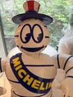 Vintage Michelin Man Inflatable With Uncle Sam America Hat New In Package