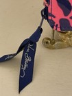 Vera Bradley Travel Pill Box Organizer Case - Katalina Pink Retired Print - Mint