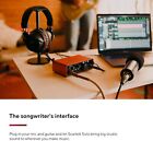 Focusrite Scarlett Solo 4th Gen Usb Audio Interface Guitarist Vocalist Producer