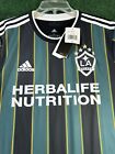 Adidas La Galaxy 21 22 Away Authentic Soccer Jersey Gi6429 Men s Size Large