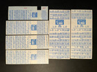 Six-1996 Full Unused Season Tickets For Atlanta Braves Playoffs   World Series