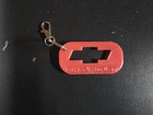Chevrolet Bowtie Emblem Red Glow In The Dark Keychain