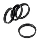 4pcs Hub Centric Rings  60 Mm Id To 75 Mm Od Abs Plastic Hub Rings  Universal