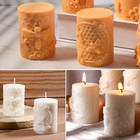 2pcs Bee Candle   Soap Silicone Molds For Resin Wax Diy Craft Home Decor