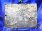 Ina Steel Engraving Plate Used For Printing Paper Currency Bonds Stocks Etch 