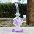 9   Fab Egg Perc Bong Glass Bowl Tobacco Water Pipes Smoking W  14mm Glass Bowl