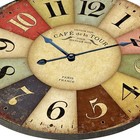 24 Inch Vintage Wall Clocks French Style Retro Wall Clock Large Farmhouse Clo   