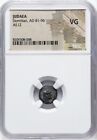 Judaea Caesarea Maritima Domitian 81-96 Ad  Ae 12 Roman Empire Bronze Coin  Ngc