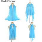 Muslim Hijab Soft Chiffon Plain Long Scarf Women Wrap Shawl Scarves Headscarf