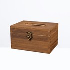 Wooden Tissue Paper Holder Facial Napkin Container Retro Napkin Case Cover
