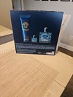 Versace Eros Men Gift Set 1 7oz Edt  After Shave Balm Shower Gel