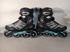 Rollerblade Zetrablade Women s Adult Fitness Inline Skate  Black lt Blue Size 9